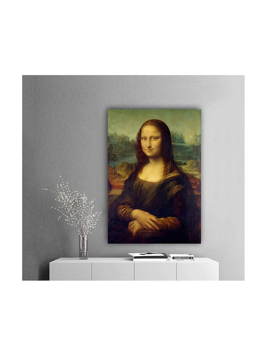 I-gallery Mona Lisa Leonardo Painting Copy of Da Vinci on Canvas 50x70cm