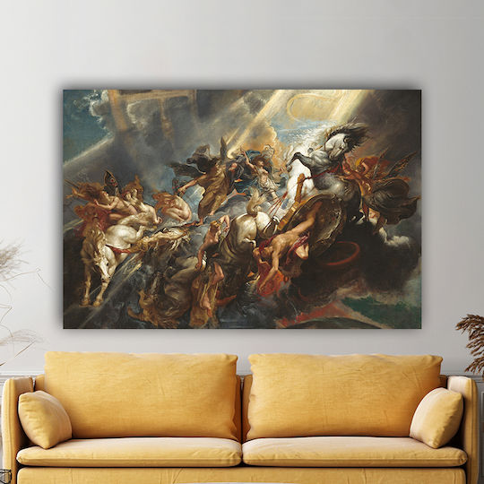 I-gallery The Fall Of Painting on Canvas 130x90cm