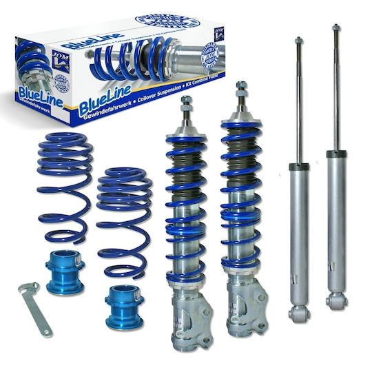 JOM Blueline Set Suspensions Adjustable 4pcs for Volkswagen Lupo