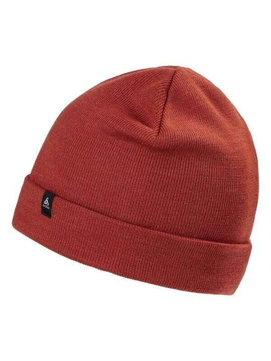 Odlo Beanie Unisex Σκούφος Πλεκτός σε Κόκκινο χρώμα