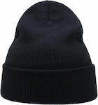 Atlantis Wind Knitted Beanie Cap Navy Blue