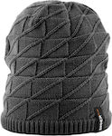 Sinner Loch Beanie Unisex Σκούφος Πλεκτός σε Γκ...