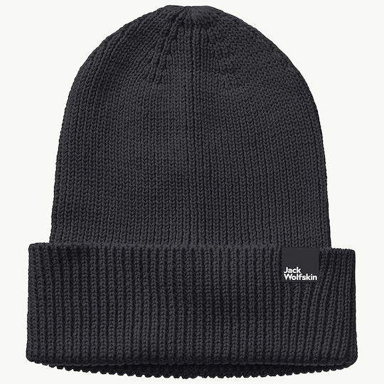Beanie Unisex Beanie Knitted in Black color