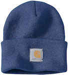 Carhartt Beanie Unisex Σκούφος Πλεκτός σε Μπλε ...