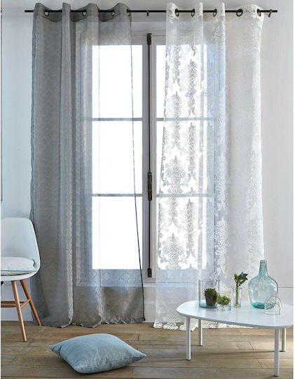 So'Home Vorhang Für Fenster Mit Grommets Weiß 140x180cm
