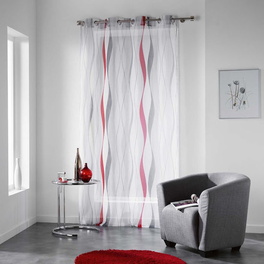 PanOikos Vorhang mit Grommets Schwarz 140x240cm