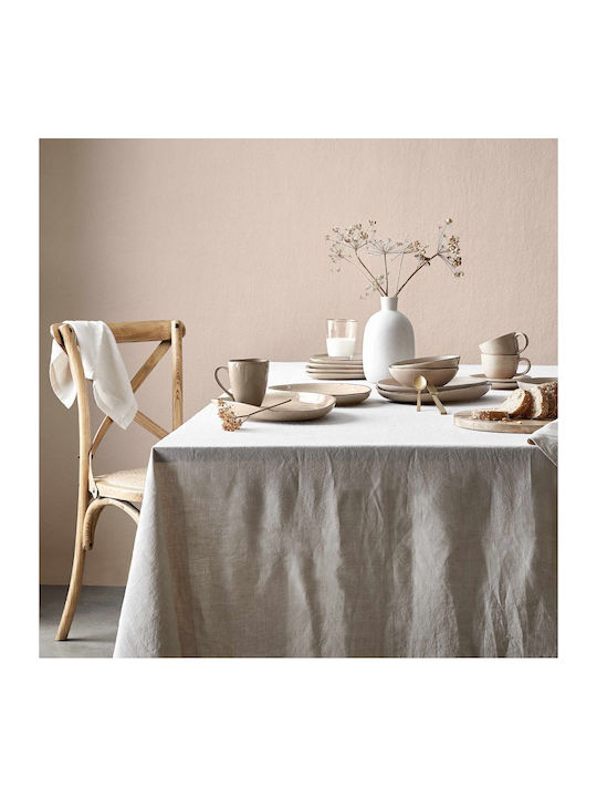 Butlers Τραπεζομάντηλο Λινό RIGA Γκρι 42x42εκ.