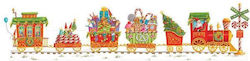 Caspari Advent Calendar Holiday Express Paper