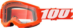 100% Ochelari de motocross STRATA 2