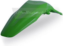 Polisport Motorcycle Rear Wheel Fender for Kawasaki KX Green