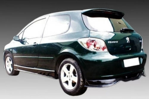 Motordrome Spoiler Auto Rückseite Kompatibel mit Peugeot 307