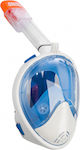 Mad Wave Μάσκα Θαλάσσης Full Face S/M σε Μπλε χρώμα