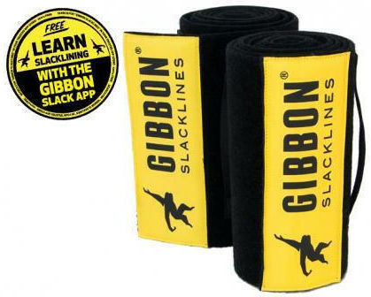 Gibbon Slacklines Treewear Балансови ремъци Черен