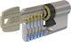 Assa Abloy Zylinderschloss 90mm (40-50) Silber
