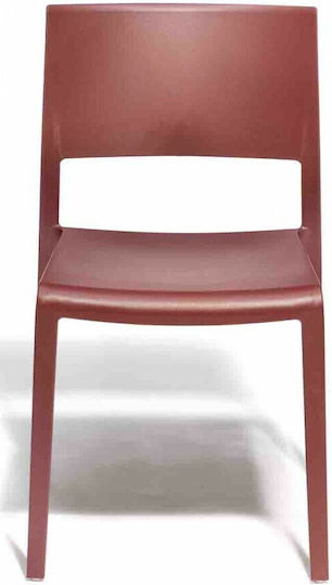 Stuhl Burgundisch 49x52x82cm