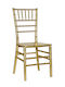 Outdoor Chair Polypropylene Chiavari Gold 45x40x94cm