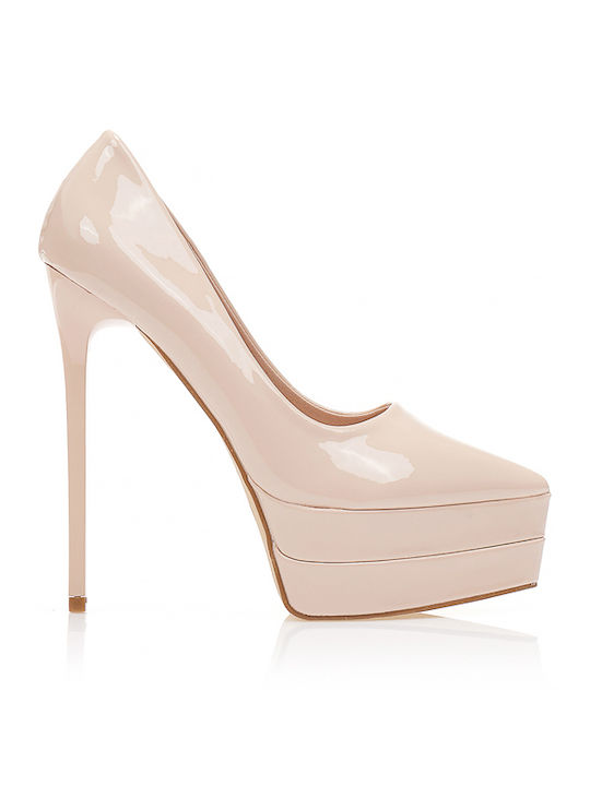 Tsoukalas Pumps mit Stiletto-Absatz Rosa
