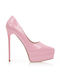 Pumps mit Stiletto-Absatz Rosa