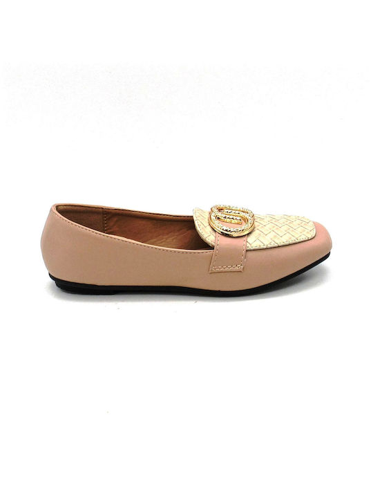 Plato Women's Loafers in Gold Color