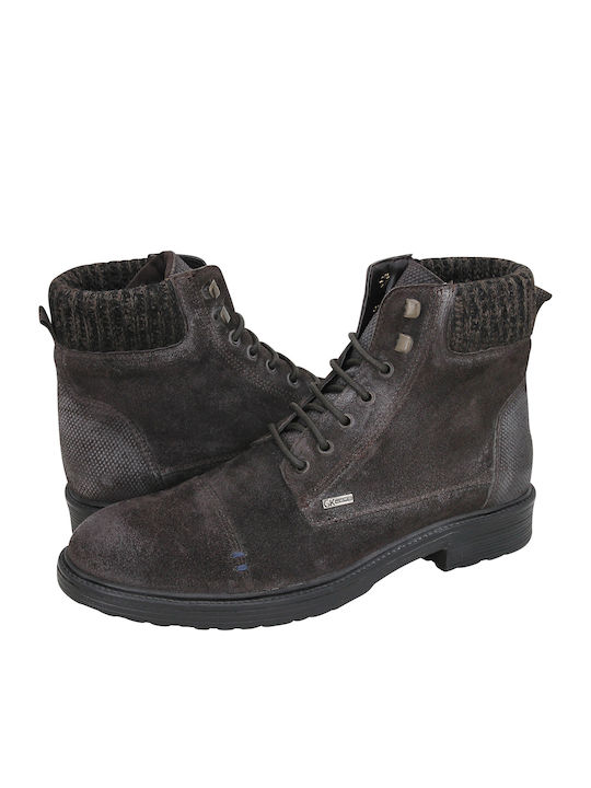 GK Uomo Wildleder Braun Stiefel