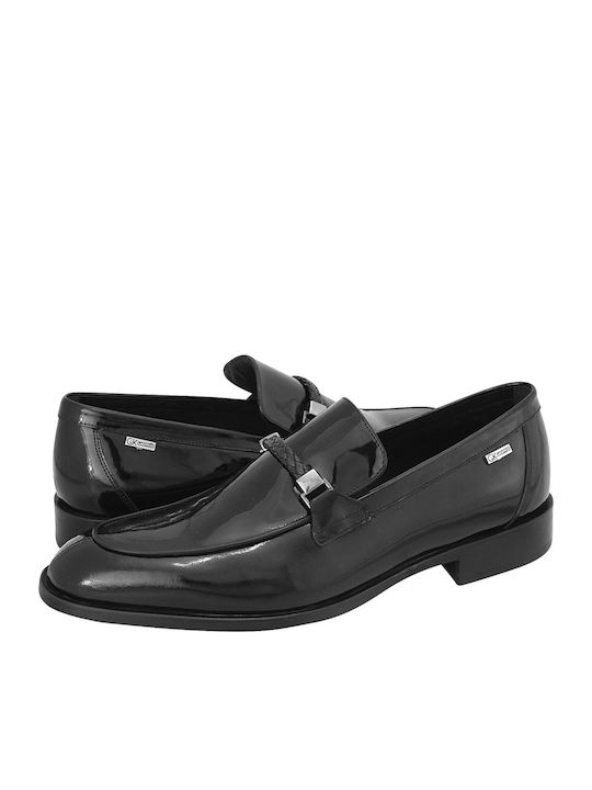 Men's Leather Loafers Black