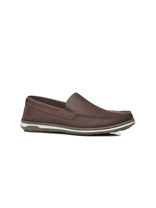 Pegada Men's Moccasins Brown