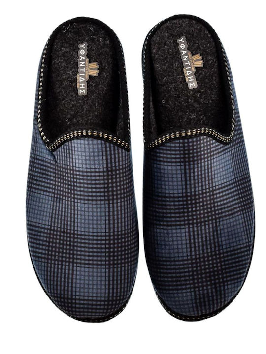 Yfantidis Men's Slipper Blue