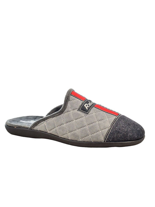 Yfantidis Men's Slipper Gray