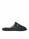 Men's Leather Slippers Blue