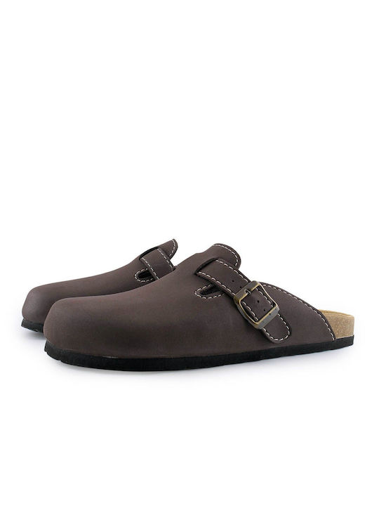 Love4shoes Men's Slipper Brown