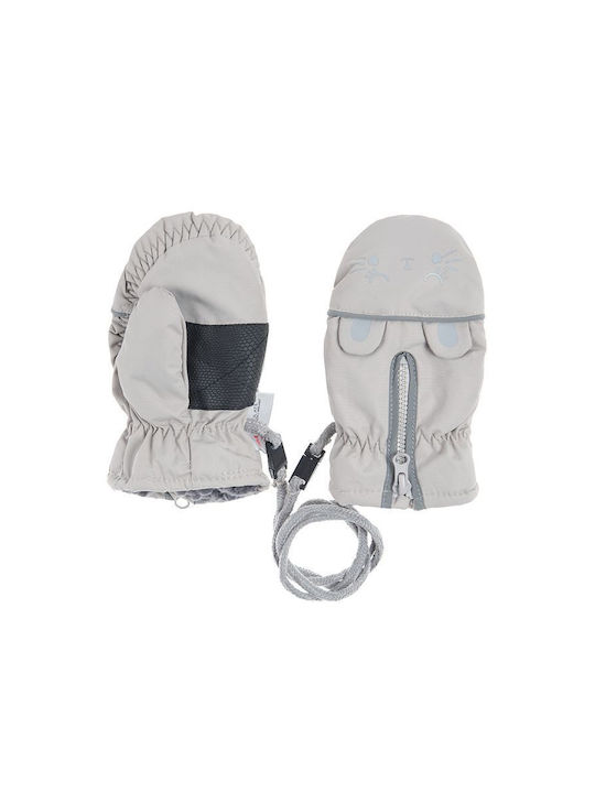 Cool Club Mittens Παιδικά Γάντια Σκι & Snowboard Γκρι
