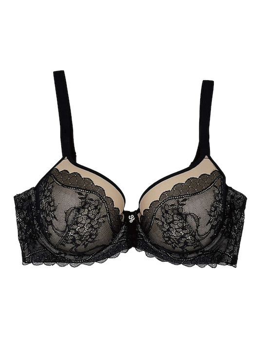 Leilieve Balconette Balconette Bra Underwire Black