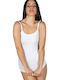 Women's T-Shirt with Spaghetti Strap White
