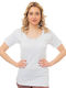 Women's Short Sleeve Cotton T-Shirt White