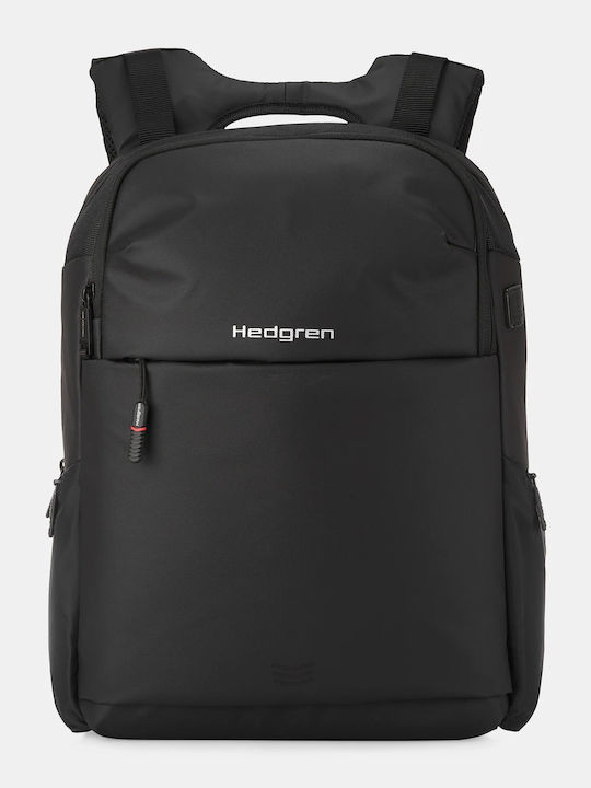 Hedgren Backpack Αδιάβροχο 19.2lt Μαύρο