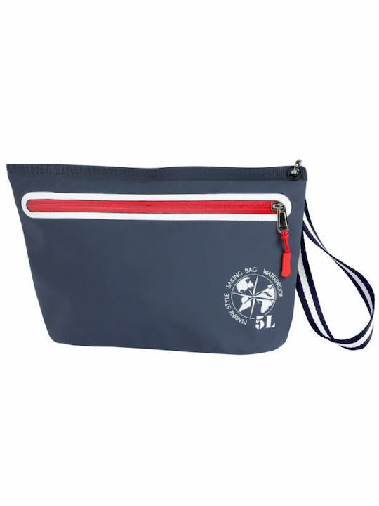 Marine Business Toiletry Bag in Blue color 20cm