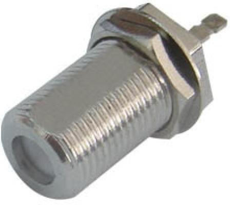 Lz Plug F-Connector female 10pcs Silver (01.103.0048)