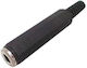 Lz Βύσμα 6.3mm Jack mono female 10τμχ Μαύρο (01.111.0031)