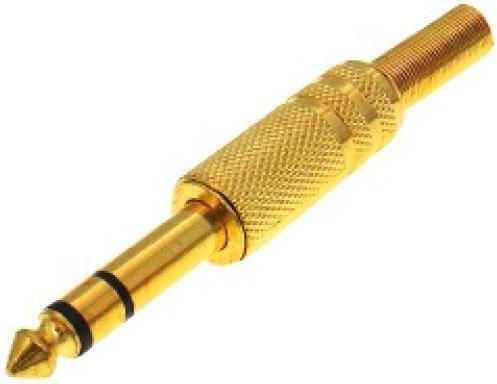 Lz Βύσμα 6.3mm Jack stereo male 10τμχ (01.096.0034)