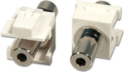Lindy 60528 Βύσμα 3.5mm Jack 2τμχ