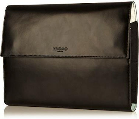 Knomo Knomad Leather Bag Black Universal 9-10"
