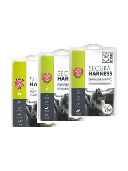 M-Pets Нагръдник за куче Черен Large 10811399