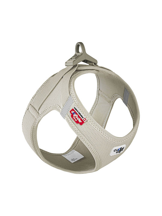 Curli Самараки Куче Жилетка HARNESS CLASP AIR-MESH Бежов X-Small PN2866