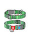 WauDog Dog Collar in Green color 31-610