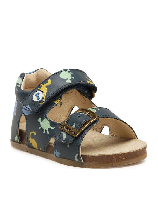 Falcotto Παιδικά Πέδιλα BEA Navy Μπλε
