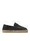 Hamptons Suede Ανδρικές Εσπαντρίγιες σε Γκρι Χρώμα