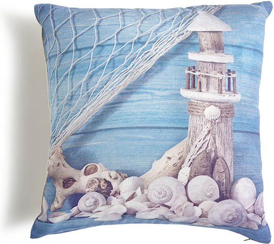 Bed&Bath Sofa Cushion Lighthouse Blue 40x40cm