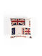 Linea Interiors Μαξιλάρι Καναπέ England Μπεζ 40x40εκ.