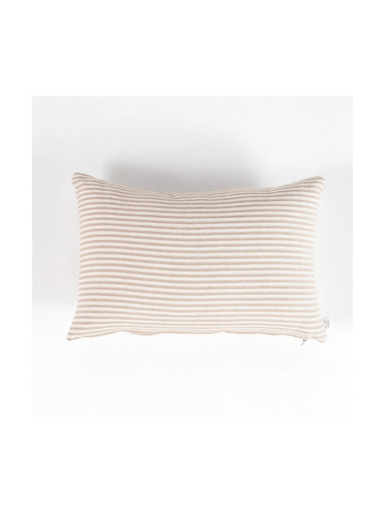 Linea Interiors Μαξιλάρι Καναπέ Calytrix Μπεζ 35x50εκ.