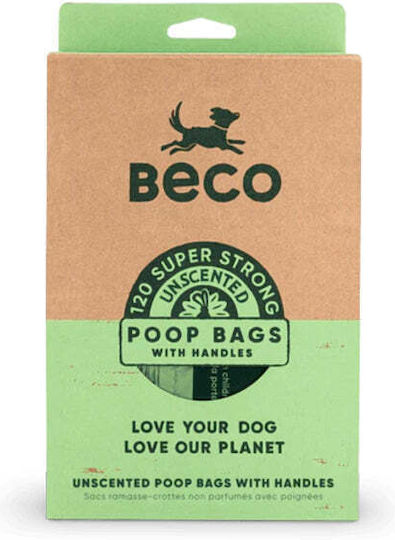 Beco Pets Θήκη με Σακούλες Περιττωμάτων Σκύλου Μπεζ 120τμχ
